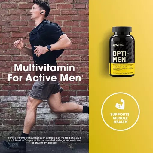 Optimum Nutrition OPTI-MEN® Multivitamin Tablets 240 Tablets (80 Servings) Schweiz | 2478LOXTB